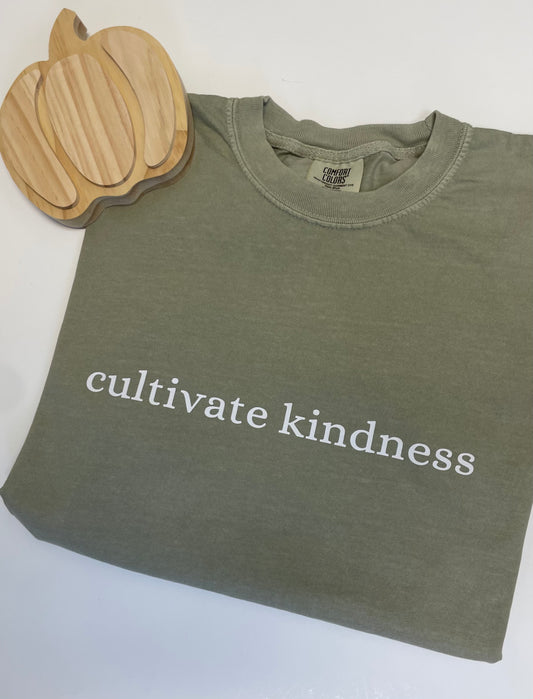 Cultivate Kindness Shirt Green
