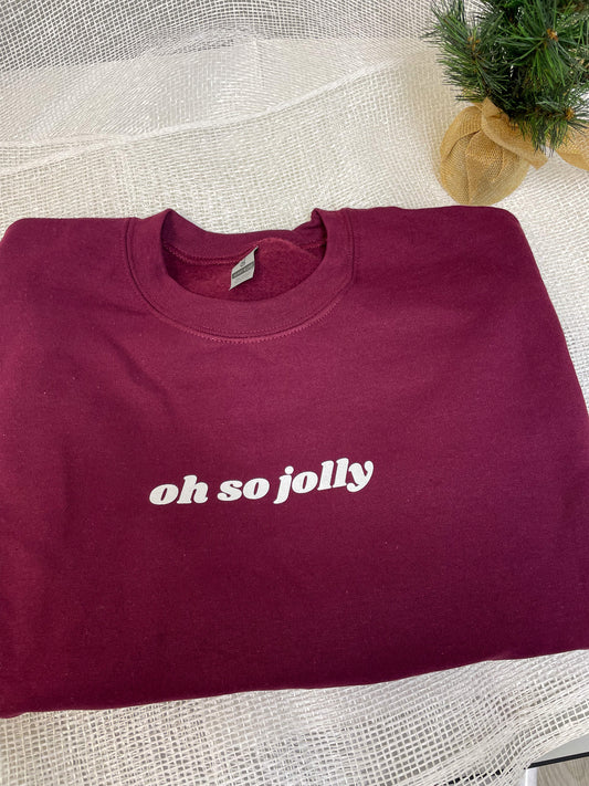 Oh So Jolly Crewneck