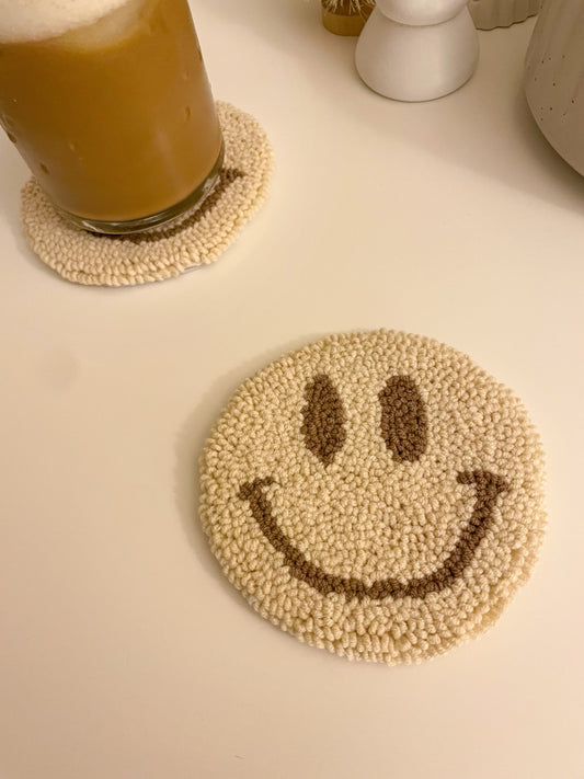 Smiley Face Mug Rugs
