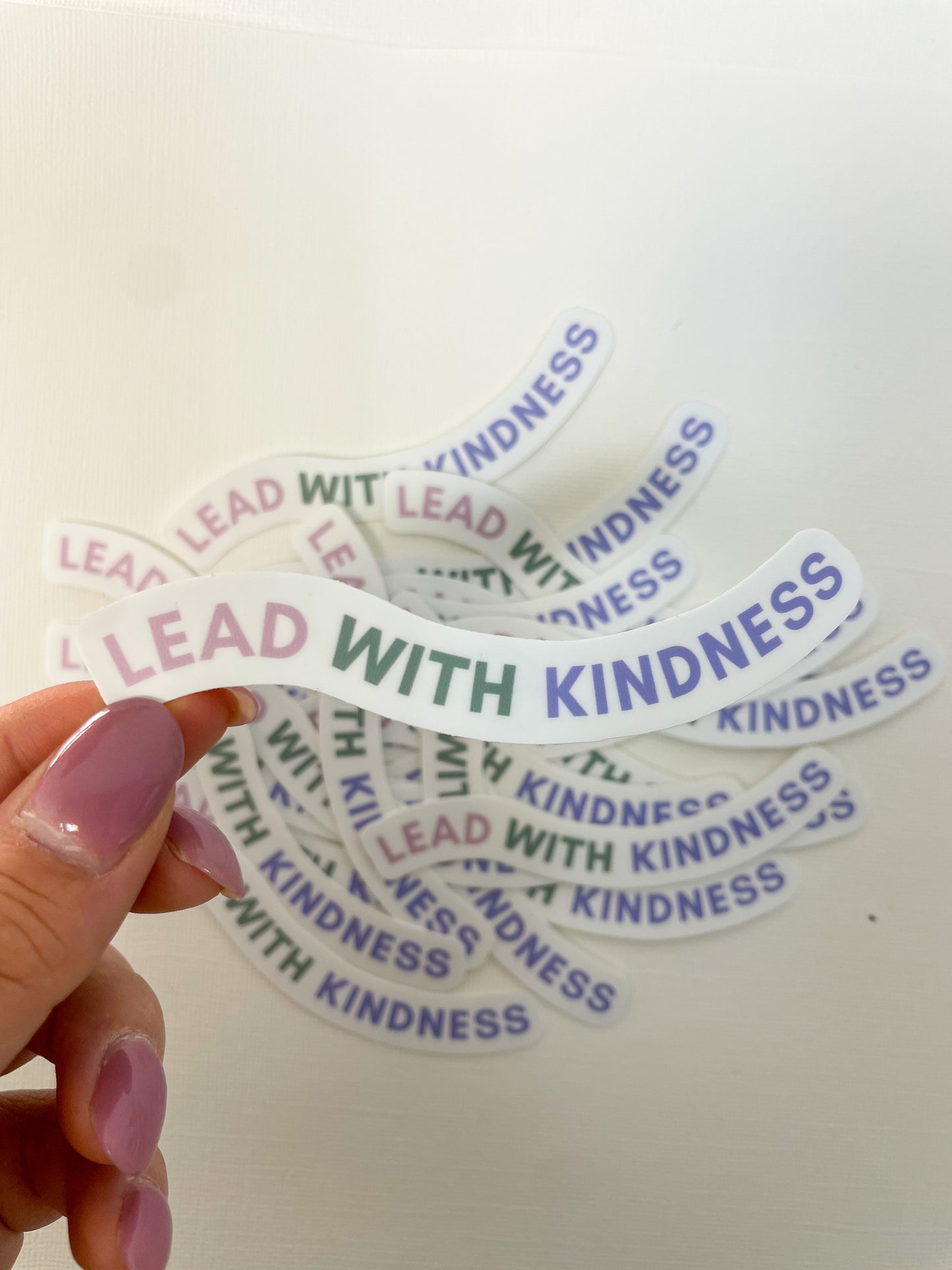 Lead with Kindness Sticker