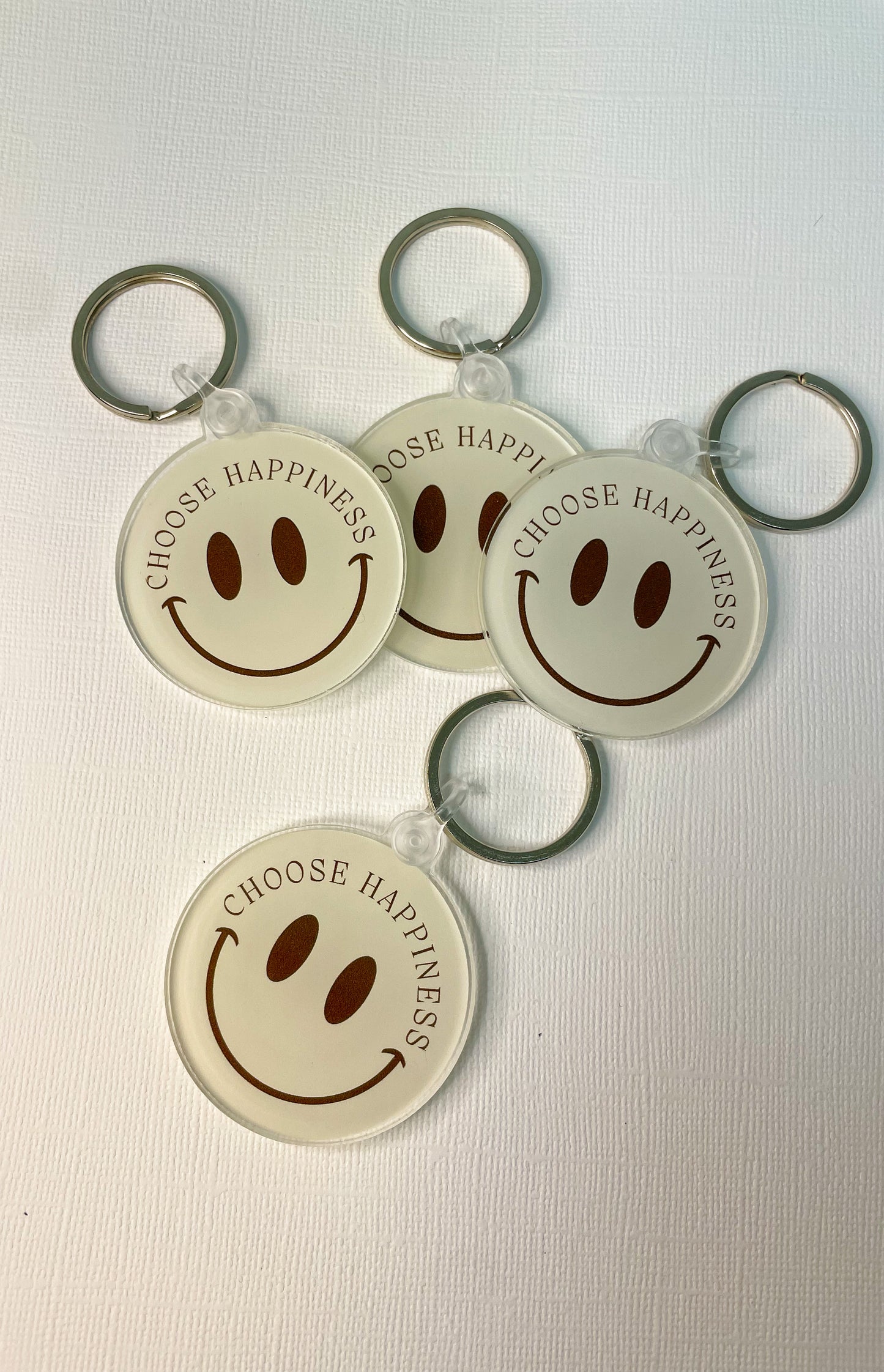 Choose Happiness Keychain