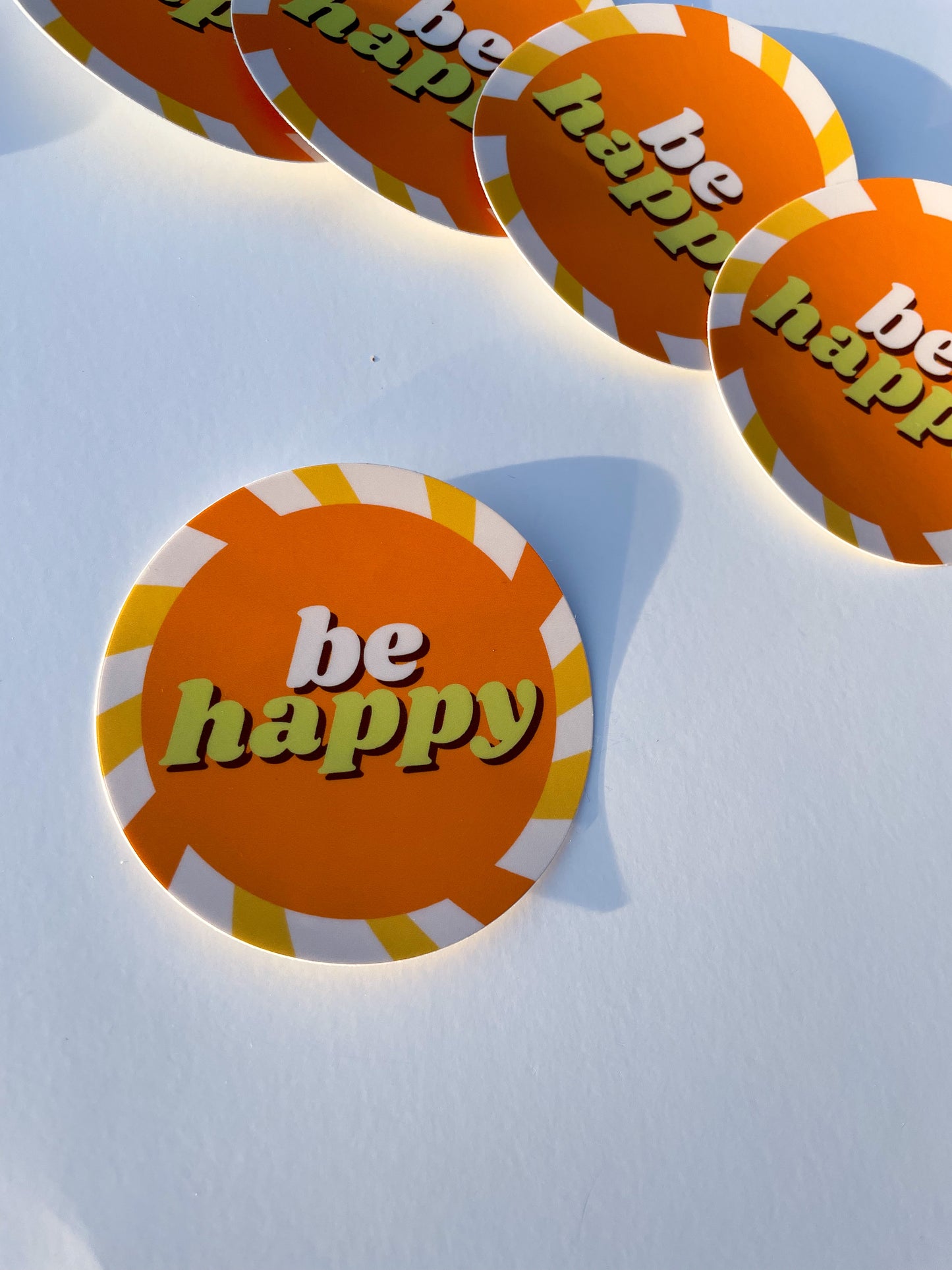 Be Happy Sticker