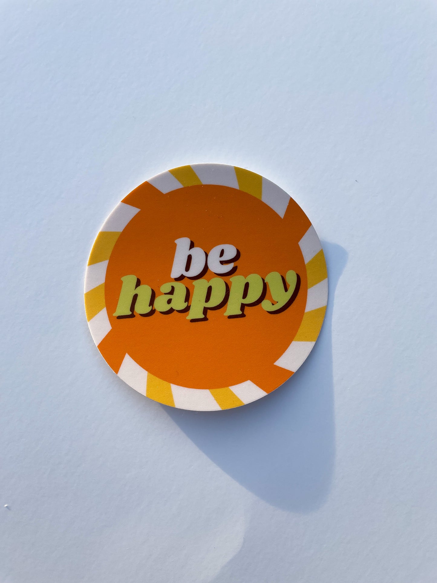 Be Happy Sticker