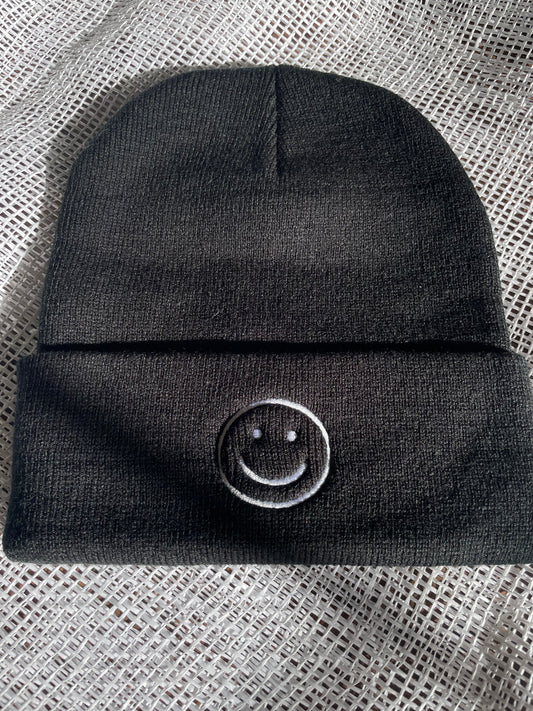 Happy Beanie - Black