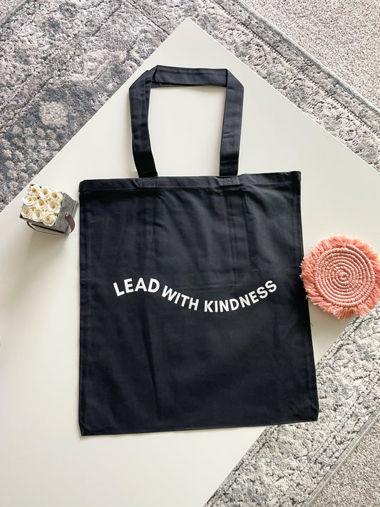 Lead with Kindness Tote Bag