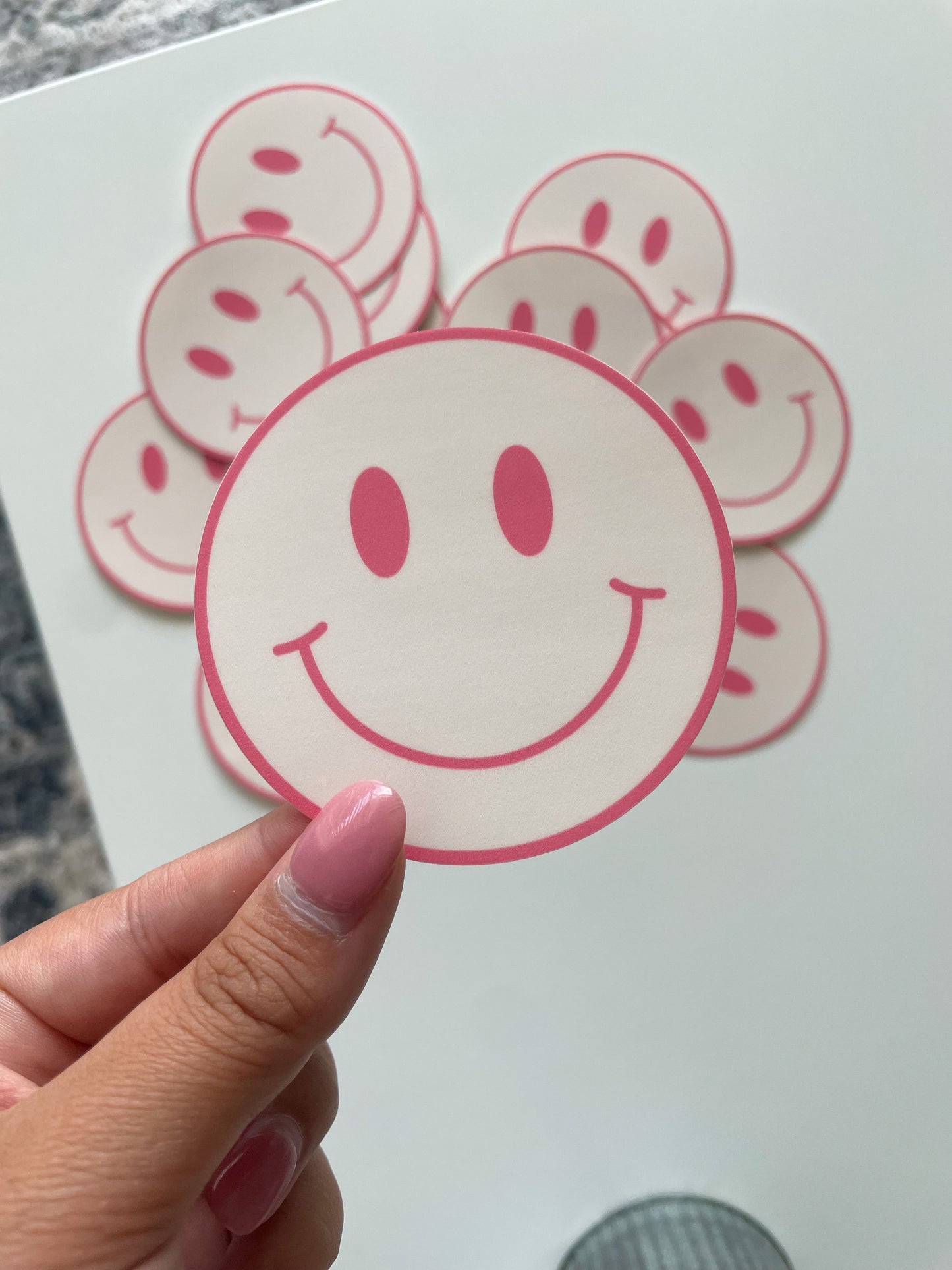 Smiley Face Sticker