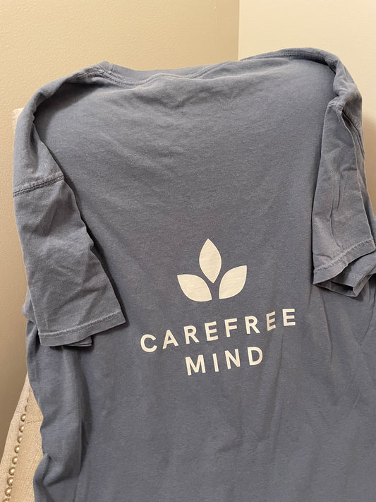 Blue CareFreeMind T-Shirt