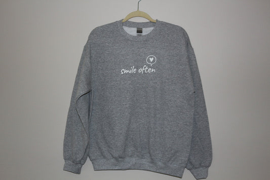 Smile Often Crewneck